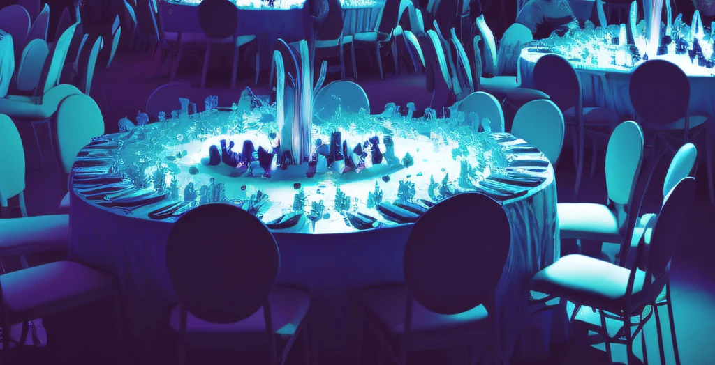 Fête du personnel d’une banque à Mougins