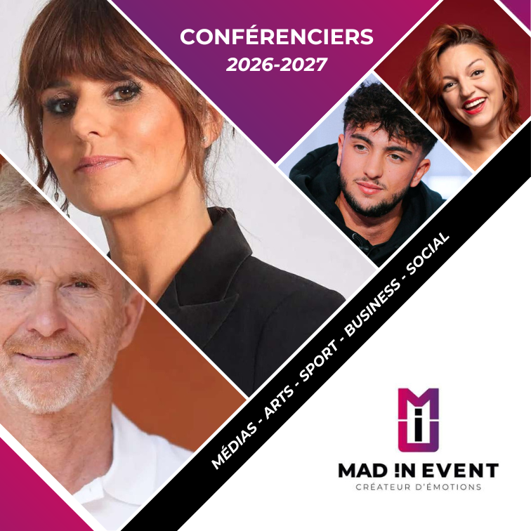 catalogue conférencier événement