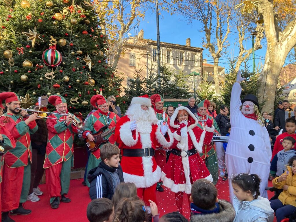 animation de noël pour enfants événement grand public la garde