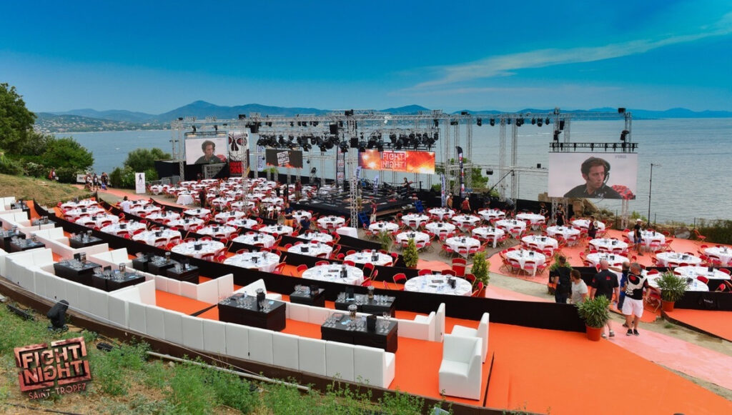 organisation congrès conférence événement professionnel agence événementielle corporate - Fight night St Tropez