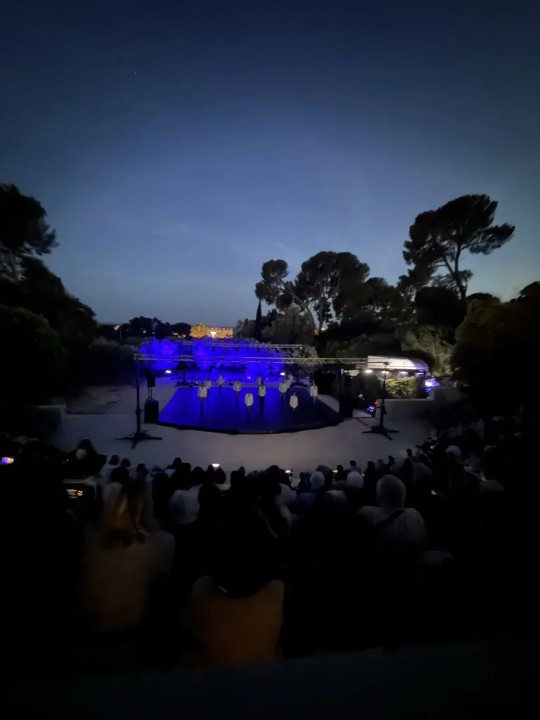 Gala d’une école de danse en plein air