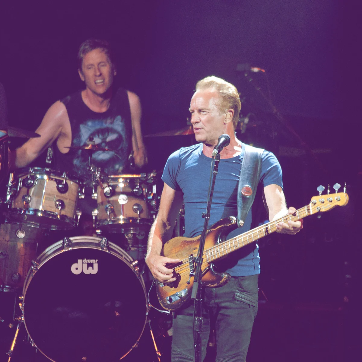Sting en concert à la Citadelle de Saint-Tropez
